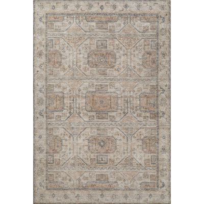 Premium Machine Washable Tara Border Rug