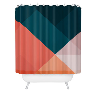 Abstract Shower Curtain