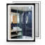 Miroir de salle de bain à DEL avec miroir en aluminium 3 lumières-52929489-52929488