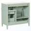 Meuble-lavabo autoportant avec tiroirs et tablette-823439218