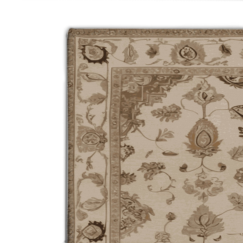Tapis gris d'intérieur et d'extérieur Tabriz