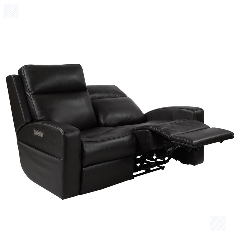 65.5'' Leather Reclining Loveseat