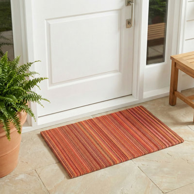 Tapis d'extérieur imperméable en plastique Amyree