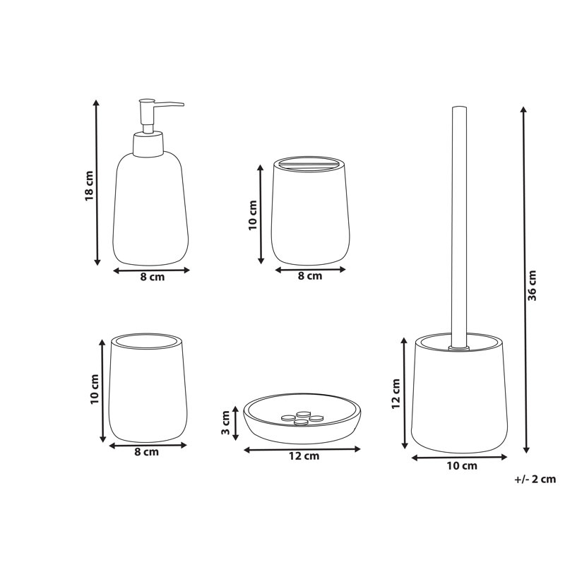 Bathroom Accessory Set