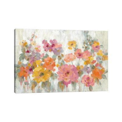 " Garden Fun " Oil Painting