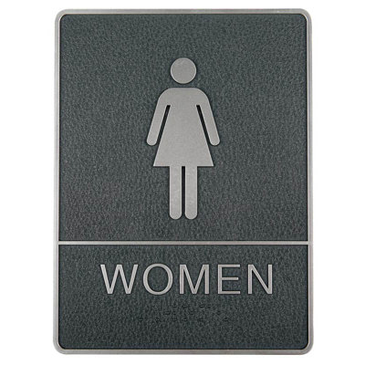 Restroom Door Sign