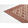 Momeni Bibury Traditional Floral Wool and Nylon Brick Red Area Rug