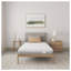 Matelas simple en mousse à mémoire de forme XL de 6 pouces NapQueen, support moyen ferme pour dortoirs et grands lits, blanc et gris-197967382-197967386