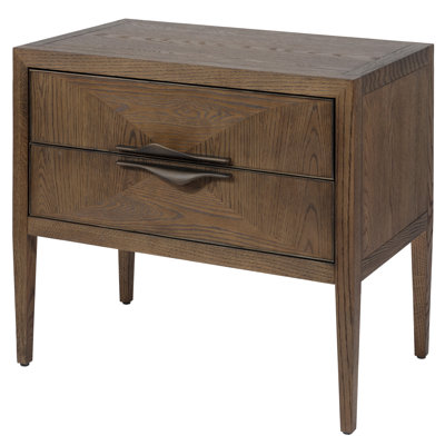 Landmark 2 - Drawer Solid Wood Nightstand
