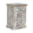 Wooden Nightstand With 1 Drawer 1 Door