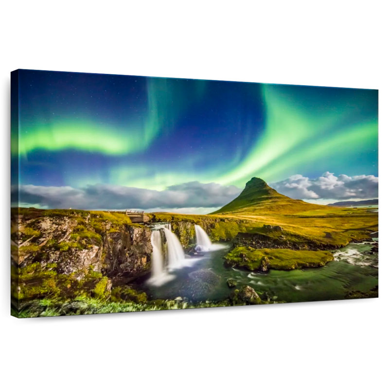 Alvord Kirkjufell paysage aurore, H 24 po x l 36 po