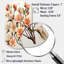 Décoration florale en métal Wym - forme irrégulière, sculpture murale asymétrique en métal-110483990