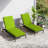 Outdoor 4'' Chaise Lounge Cushions Lounge Chair Cushions 26" W X 80" L-423027327-408104540-408150297