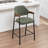 Devane Upholstered Counter Stool With Armrest-123161715