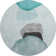 Premium Machine Washable Cerrito Amf547 Teal Rug
