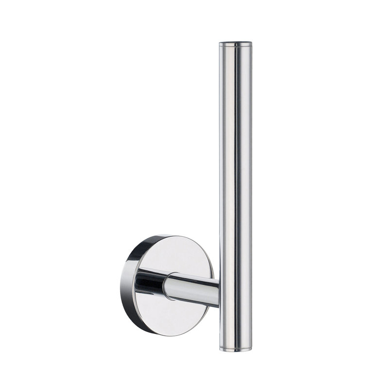 Porte-papier hygiénique de rechange mural Home Chrome - chrome poli , Chrome poli