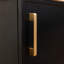 Ensemble de meuble-lavabo simple 18 po noir