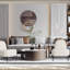 Fauteuil de chambre en laine Gerarde