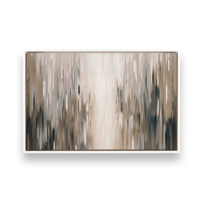 Impression sur toile mélodique en cascade