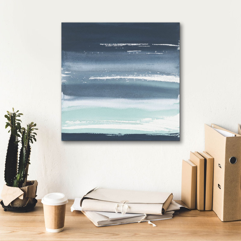 Art mural en toile épique Graffiti «Alteré Seascape 3» par Chris Paschke, 18 po x 18 po