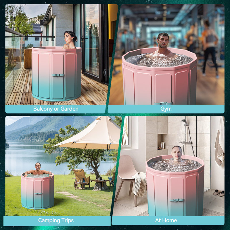 Portable Foldable Ice Bath Tub