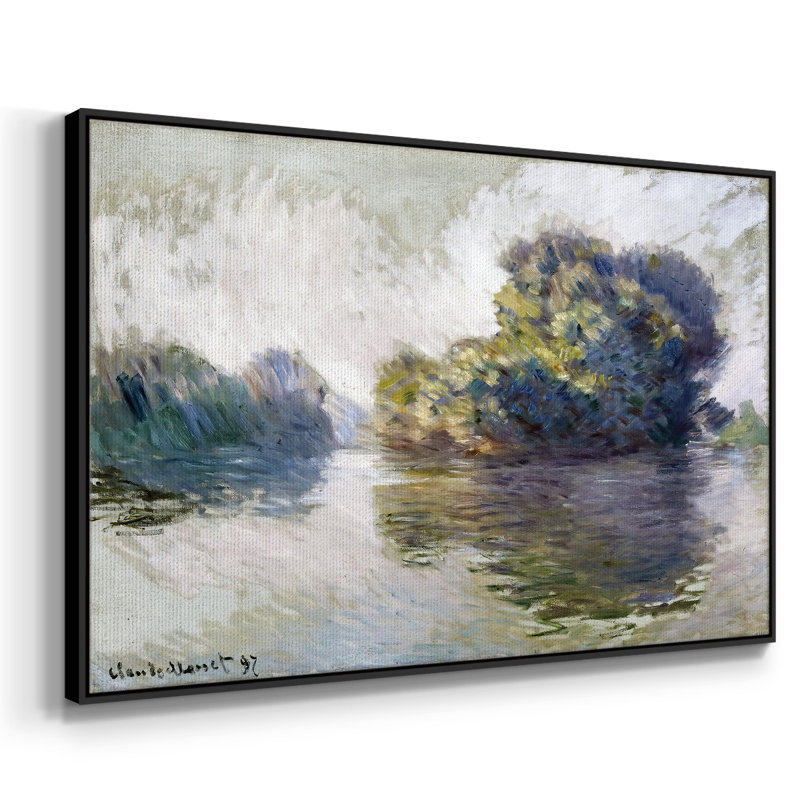 The Islets At Port, reproduction d'art sur toile, H 25 po x l 37 po x P 2 po, Noir
