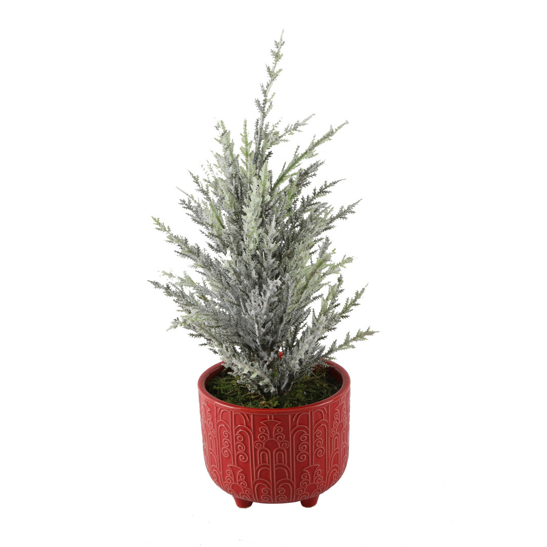 Xmas Tree in Footed Pot The Holiday Aisle®