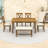 Walburg 6 - Person Four Leg Dining Set-782068179-782068178