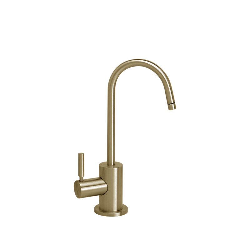 Parche Hot Only Filtration Faucet, Antique Brass