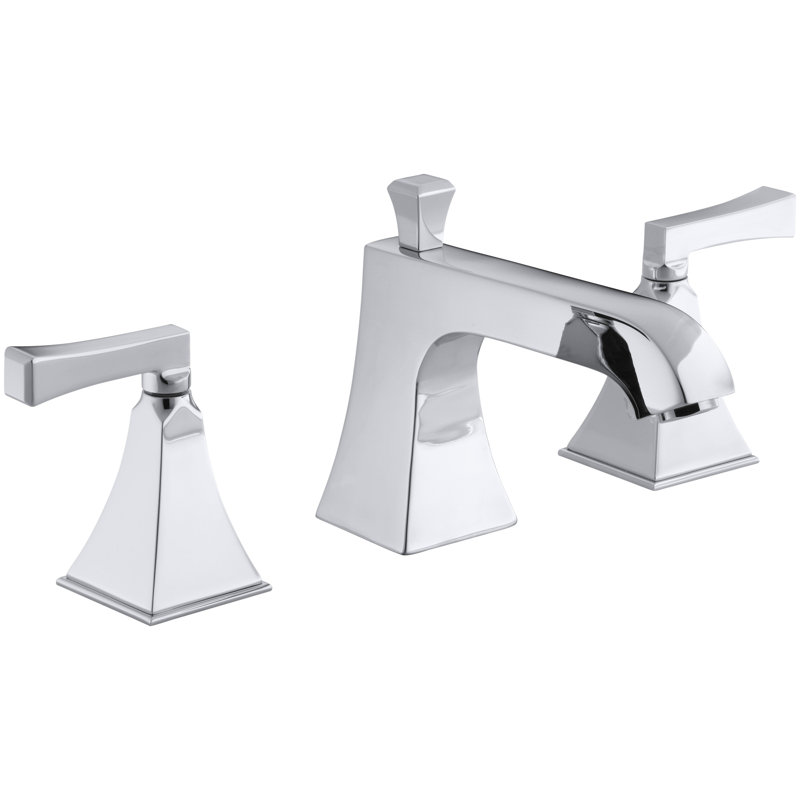 Memoirs® Stately Widespread Bathroom Faucet with Drain Assembly, Polished Chrome