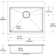 Crosstown 25" x 22" Drop-In Kitchen Sink with Sink Grid