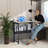Folding Table With Storage Shelf, 32.6 Inch Foldable Computer Desk For Small Spaces, Small Writing Desk-1205907065