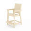 Chaise de comptoir moderne - Bois en polyéthylène haute densité élégant pour la salle à manger-728155951