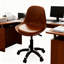 Chaise de bureau en plastique avec accoudoirs et hauteur réglable-1435086321-1435086323