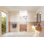 Stellar 39.75 in. W x 78 in. H Fully Frameless 3 Panel Inline Glass Hinged Shower Enclosure-90727639