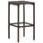 Patio Bar Set Outdoor Bistro Set Bar Stool Bistro Table Poly Rattan-1415231973