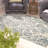 Domingues Hand Tufted Wool/Viscose/Cotton Rug in Ivory/Silver-1811357777