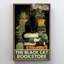 The Black Cat Bookstore - 1 pièce, impression sur toile tendue-1763052339