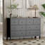Aaditri 50.4" W 8 - Drawer Double Dresser-1040958406