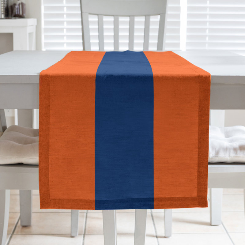 Seattle Table Runner – Durable, Fade-Resistant, and Machine Washable in Team-Inspired Colors, New York, 90" x 16"
