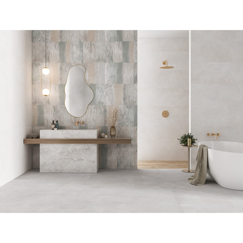 Carrelage mural en céramique 15,75 po x 47,25 po