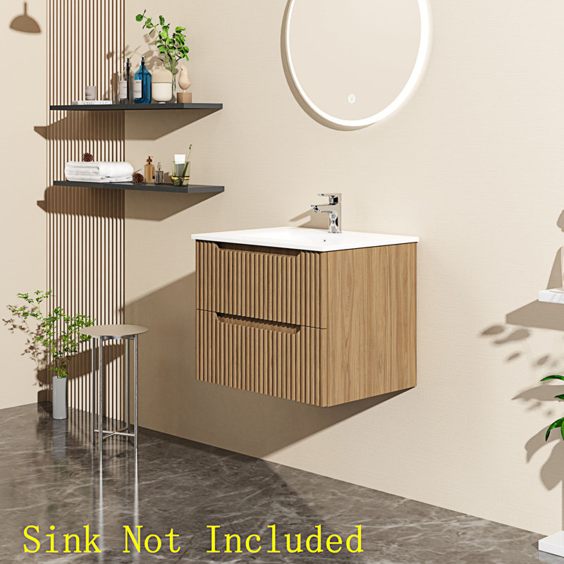 Meuble-lavabo mural flottant (armoire seulement)