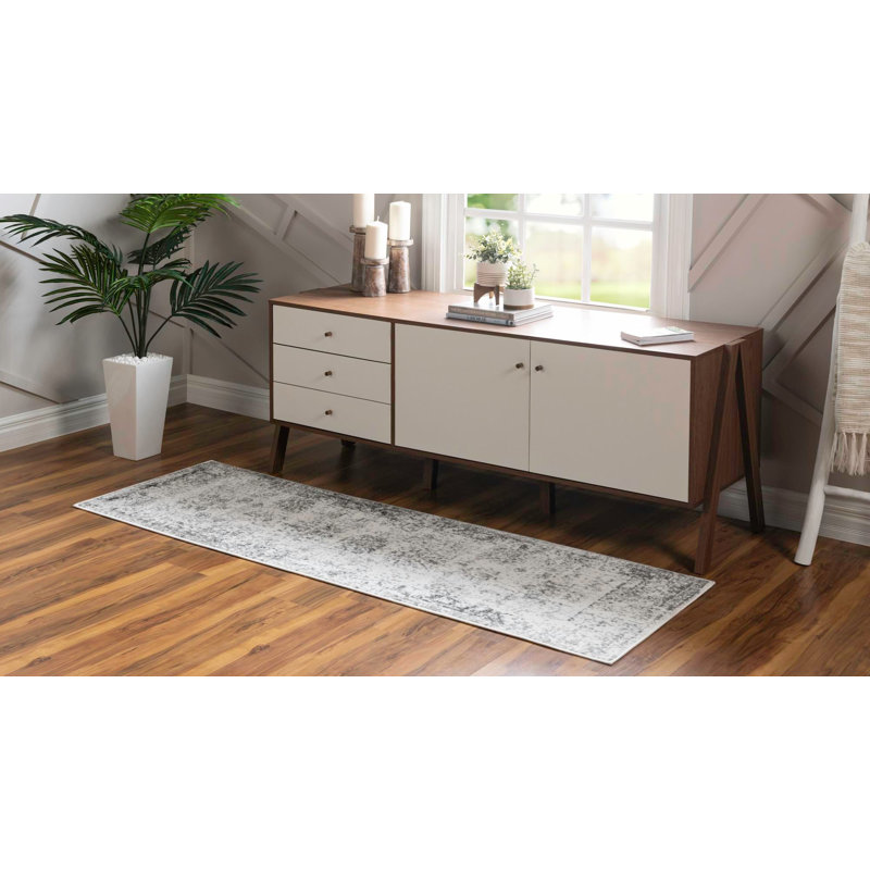 Brandt Floral Area Rug, Runner 61 x 300cm
