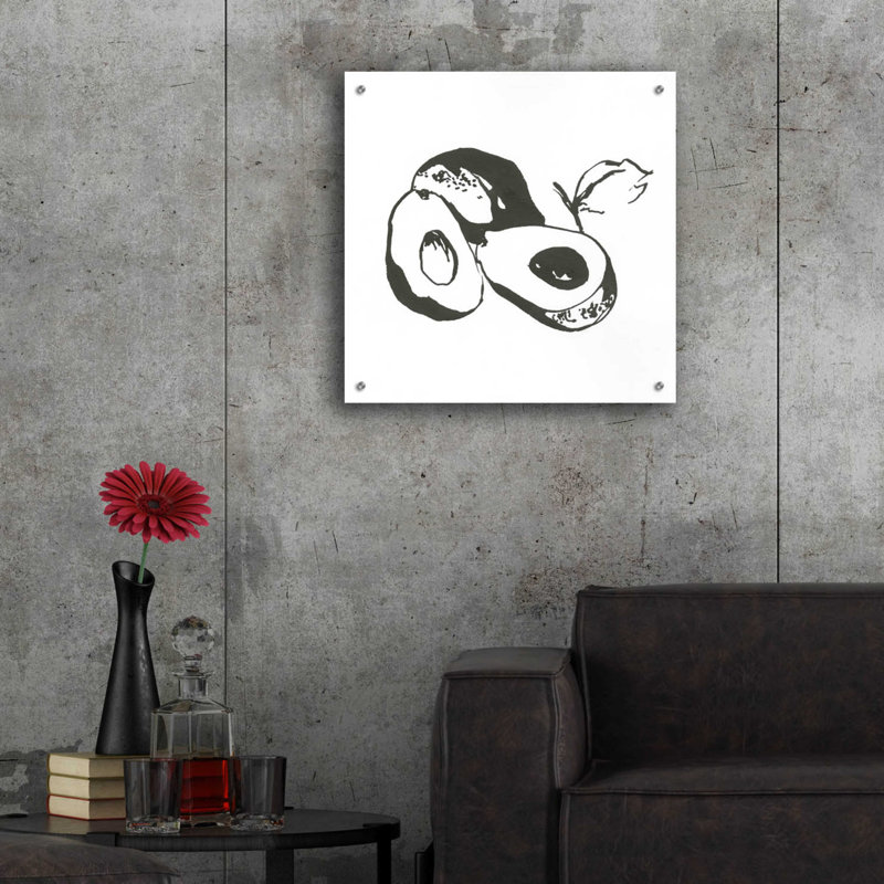 «Avacado II BW» par Chris Paschke, H 24 po x l 24 po x P 0,2 po