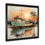 «Harbor Dawn Fishing Boat» - art mural bateau côtier-753942405-753942425