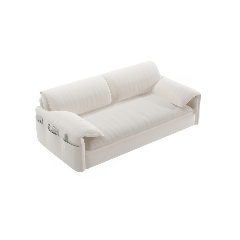 Canapé-lit convertible polyvalent avec rangement et confort suprême