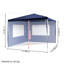 3m x 3m Waterproof Gazebo Party Tent