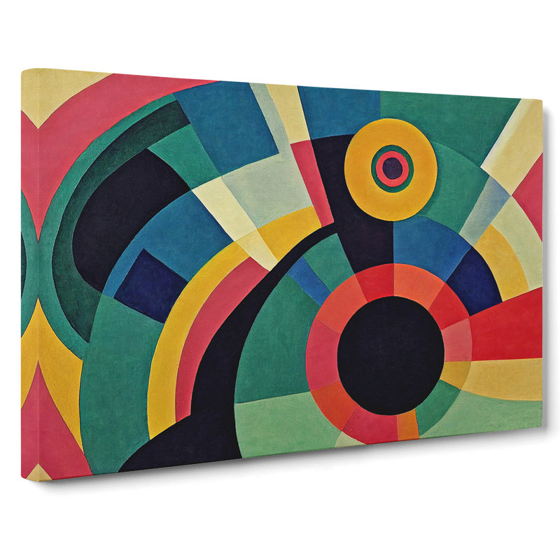 Sumptuous Modern Abstract Art - Wrapped Canvas, 35cm H x 50cm W x 3cm D