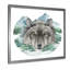 Portrait d'un loup II - impression d'art mural sur toile de campagne-66817236-66817245