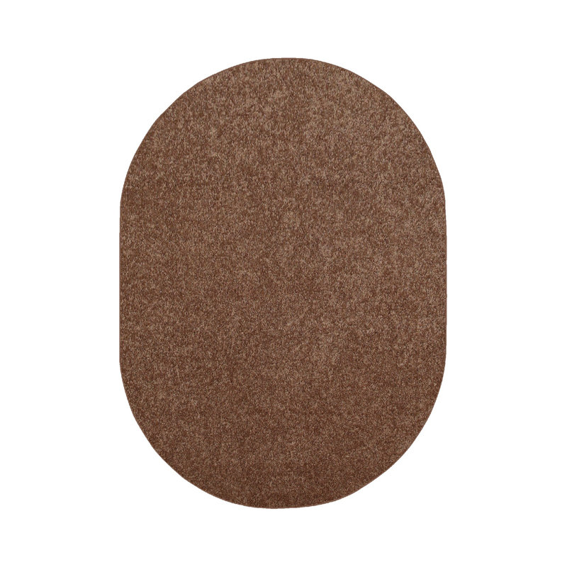 Furnish My Place Modern Plush Pet and Kids Friendly Solid Color Brown Area Rugs, Stain & Fade Resistance, Perfect for Living Room, Dining Room, Bedroom, Playroom and Kidsroom, Event, Wedding Rug